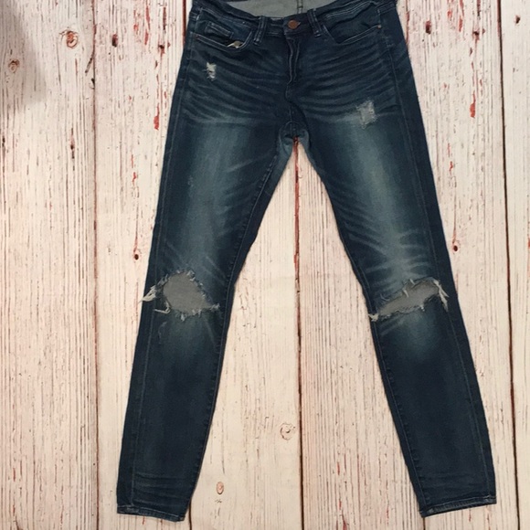 Blank NYC Skinny Classique Distressed Jeans, sz 28 - Picture 8 of 11